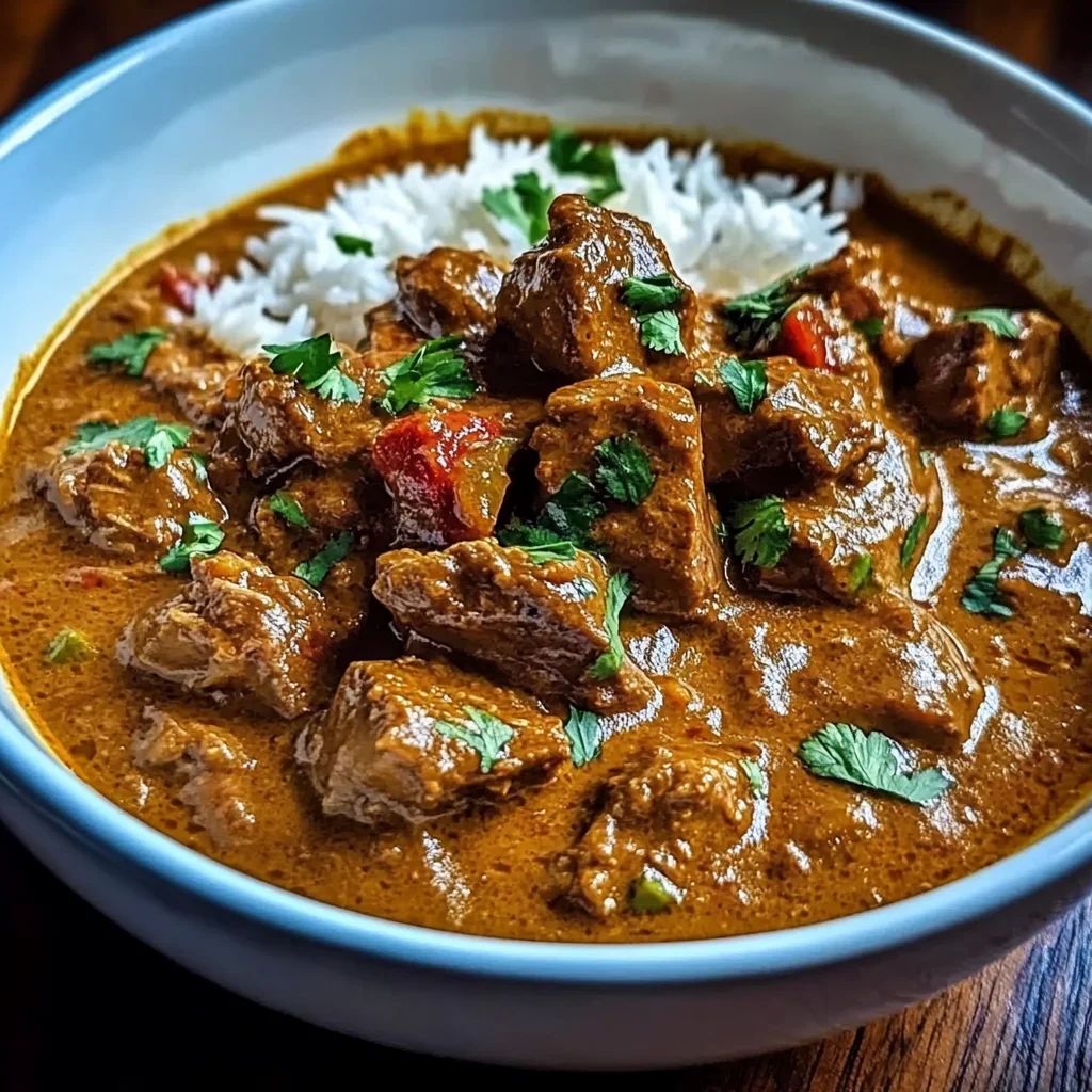 Coconut Beef Curry Recipe