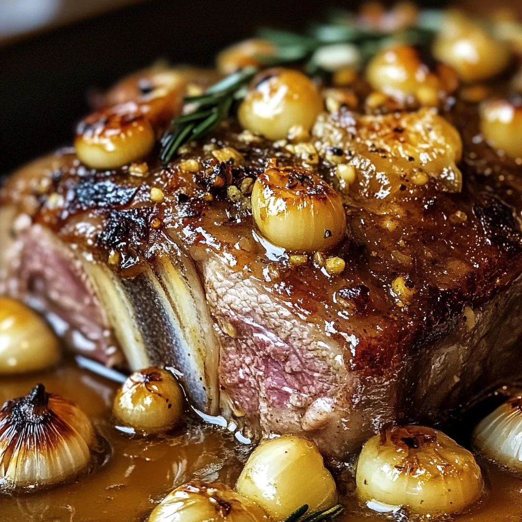 Honey-Mustard Confit Lamb Shoulder