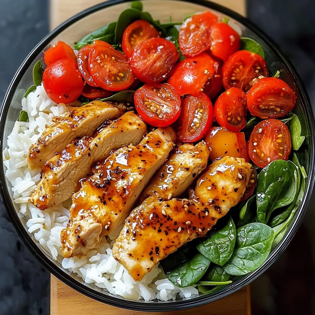 Honey Mustard Chicken Meal Prep Bowl