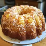 Pineapple Coconut Pound Cake