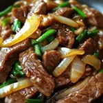 Savory Stir-Fried Beef with Sweet Onions in a Chinese-Style Sauce