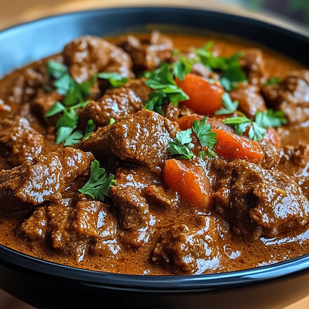 Spicy South Indian Beef Curry