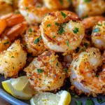 Air Fryer Garlic Parmesan Shrimp