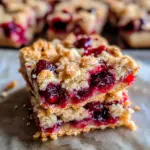 Cranberry Shortbread Bars