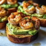 Garlic Shrimp Crostini with Avocado: A Flavorful Bite-Sized Delight