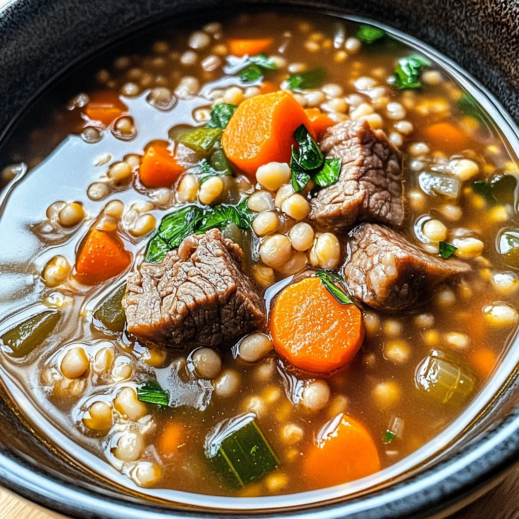 Gordon Ramsay Beef Barley Soup