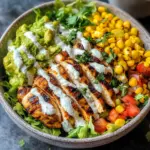 Healthy Chicken Taco Bowls