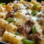 Philly Cheesesteak Pasta