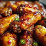 Pineapple Cowboy Candy Chicken Wings