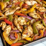 Sheet Pan Chicken Fajitas