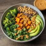 Thai Peanut Sweet Potato Buddha Bowl