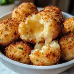 Air Fryer Cheesy Mashed Potato Balls