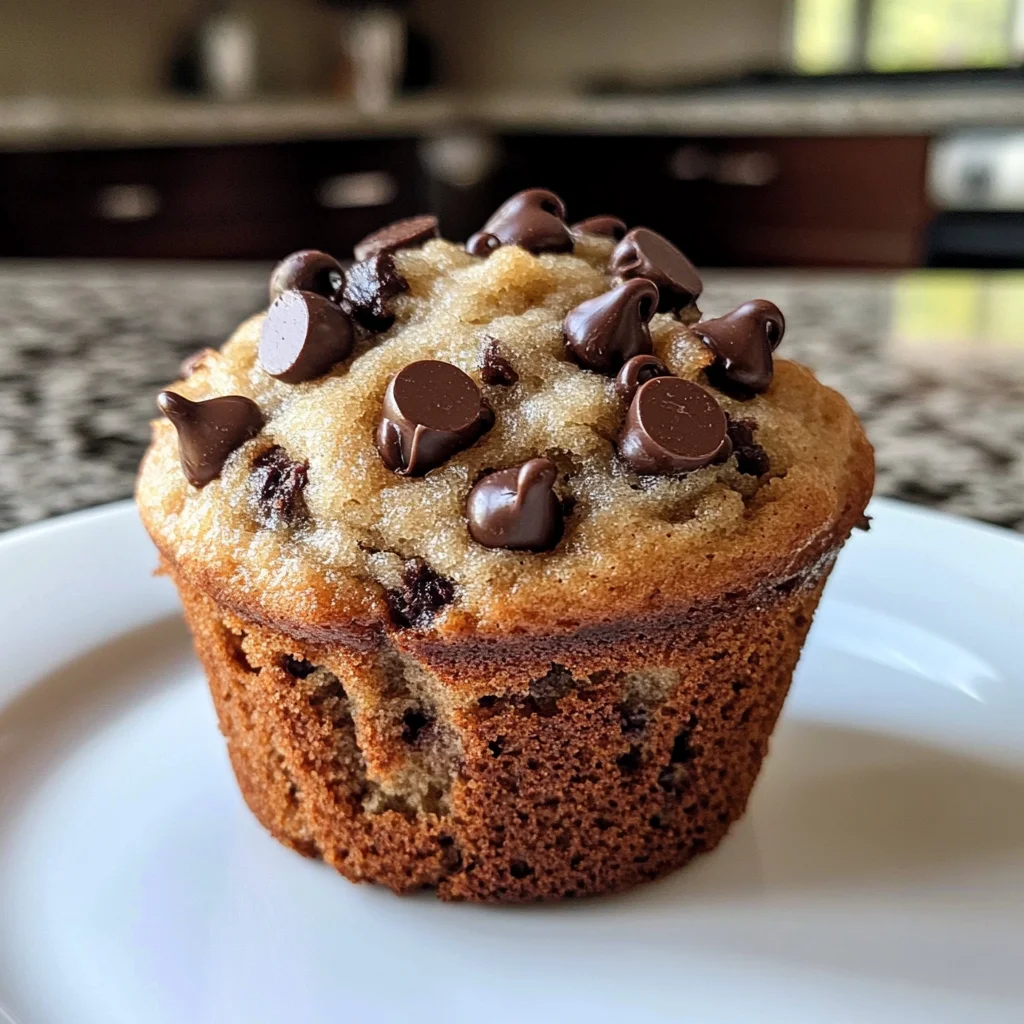 Amazing Chocolate Chip Banana Muffins: A 1-Bowl Wonder