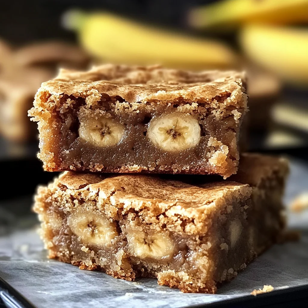 Banana Blondies: 7 Simple Banana Dessert Recipes to Love