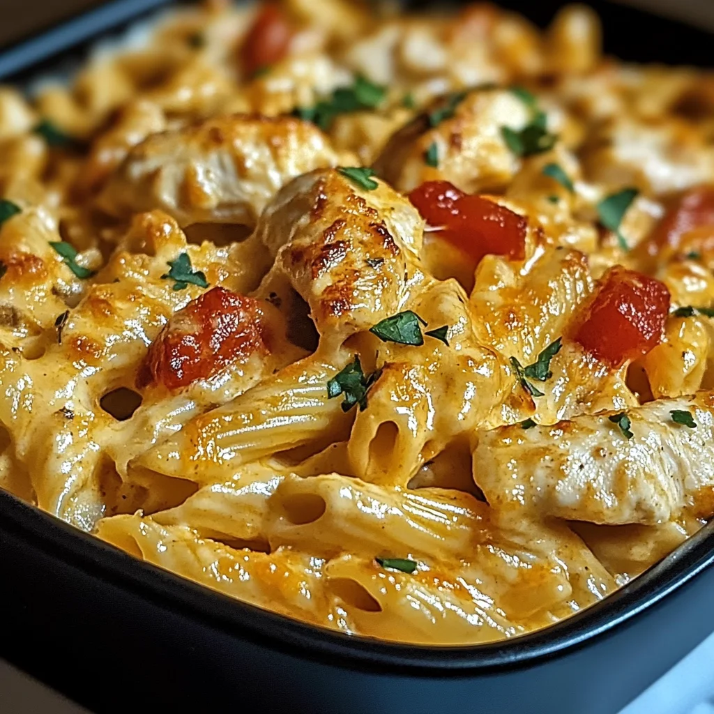 Cajun Cream Cheese Chicken Pasta Bake Recipe