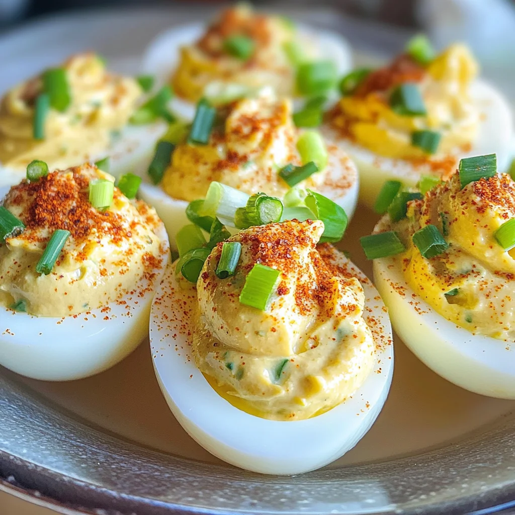 Cajun Deviled Eggs Recipe