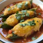 Cheesy Hatch Chile Rellenos