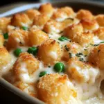 Chicken Alfredo Tater Tot Casserole: A Cozy, Comforting Dinner