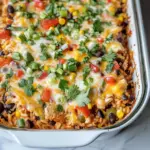Chicken Burrito Casserole