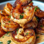 Crispy Cajun Shrimp with Creamy Sauce