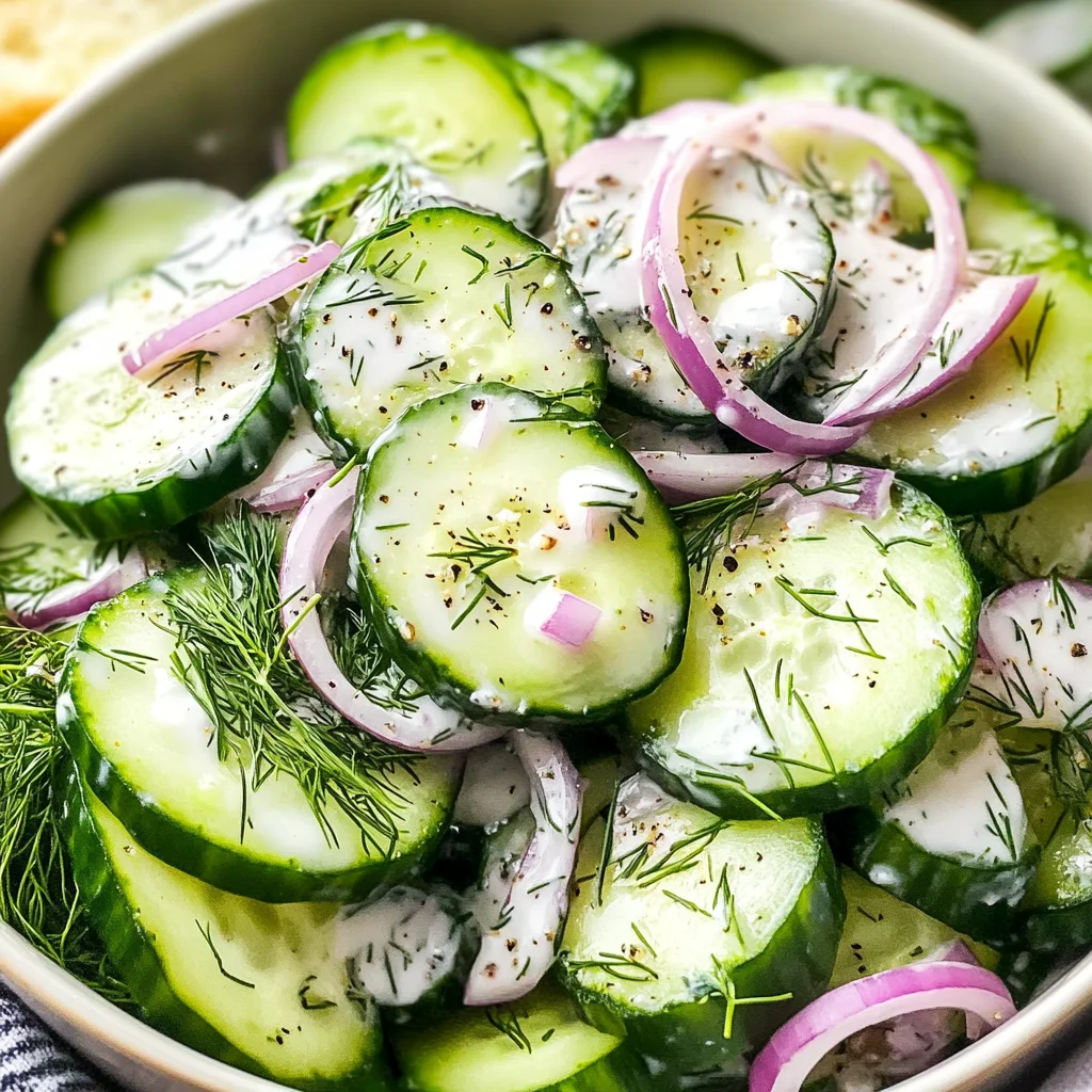 Cucumber Dill Salad