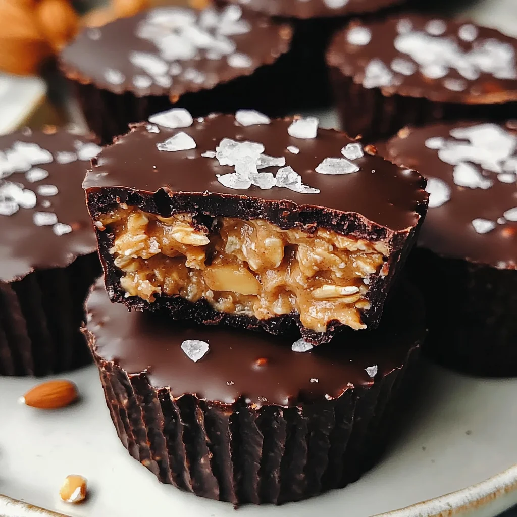 Decadent Dark Chocolate Oatmeal Cups