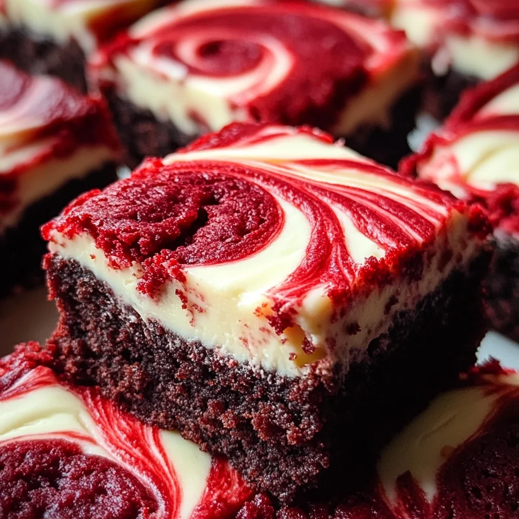 Decadent Red Velvet Cheesecake Brownies