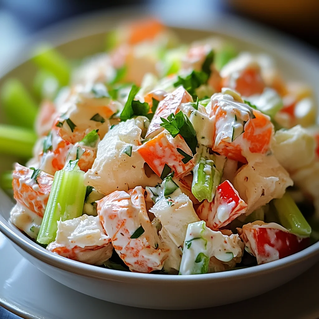 Delicious Crab Salad Recipe for Every Gathering