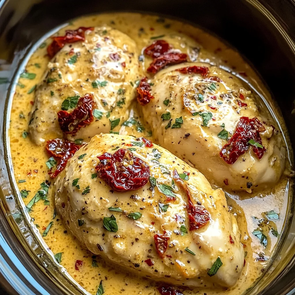 Dump & Go Crockpot Marry Me Chicken