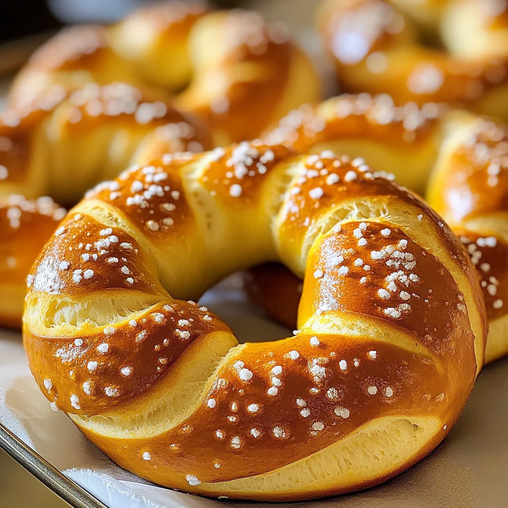 Easy Homemade Soft Pretzels