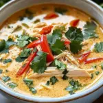 Easy Thai Coconut Chicken Soup