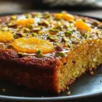 Flourless Orange Pistachio Cake