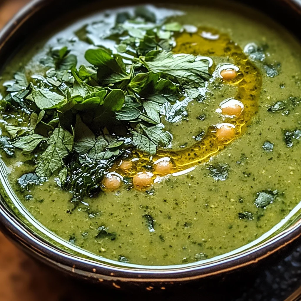 Green Goddess Herb Soup