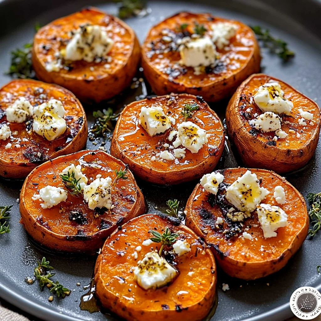 Honey Feta Sweet Potato Rounds: A Delicious & Easy Recipe