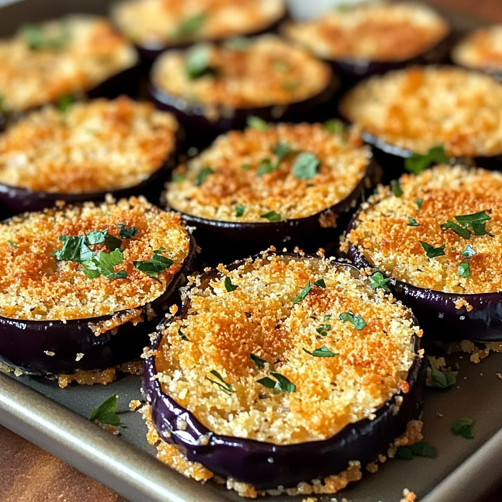 Impossibly Crispy Baked Eggplant