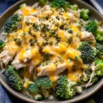 Irresistible Crockpot Creamy Broccoli Cheddar Chicken Delight