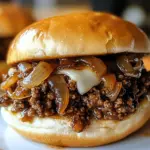 Irresistible French Onion Beef Sloppy Joes