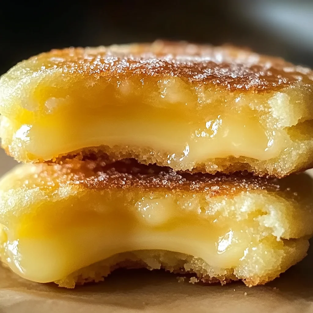 Lemon Curd Crème Brûlée Cookies - Tangy & Sweet Treat