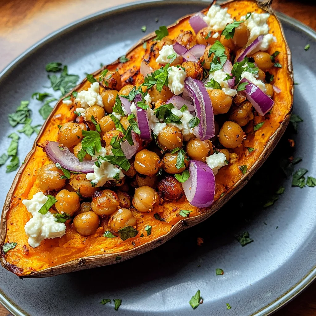 Loaded Roasted Sweet Potato