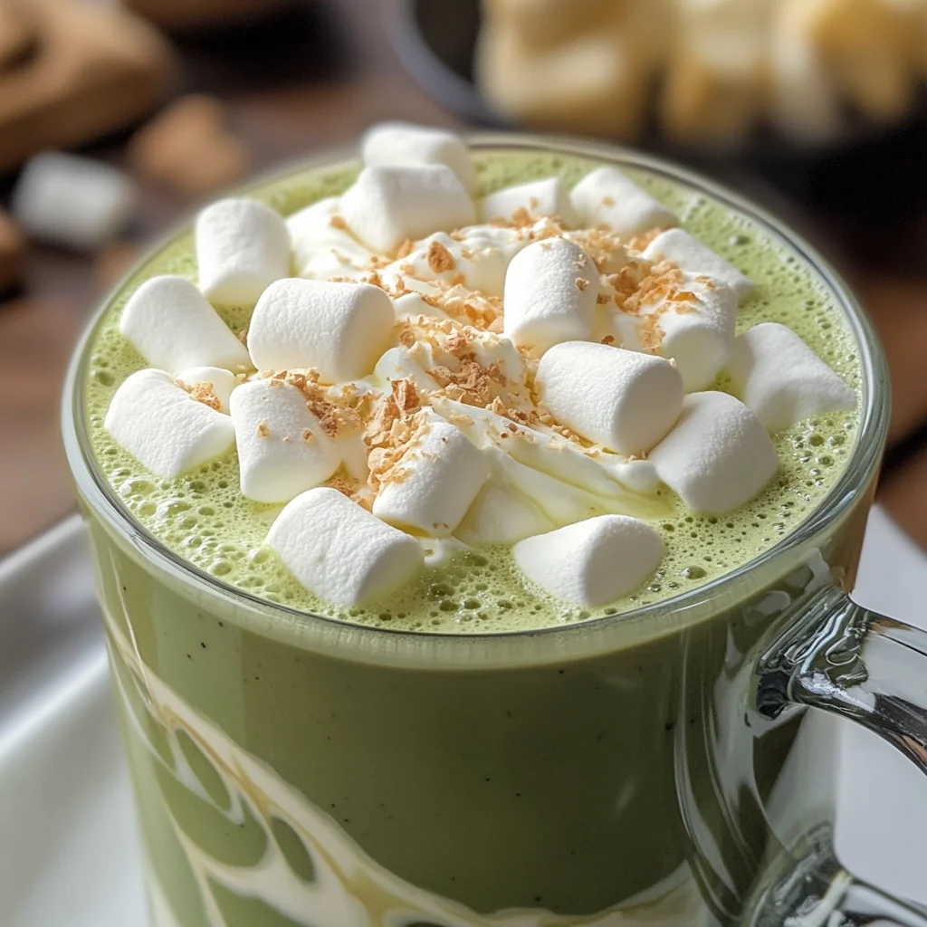 Matcha White Hot Chocolate