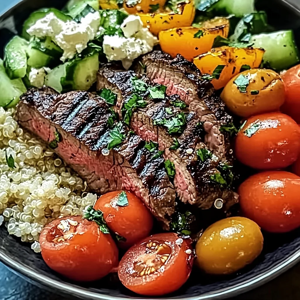 Mediterranean Steak Bowls: An Amazing Ultimate Dinner Recipe