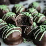 Mint Oreo Truffles