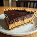 No-Bake Chocolate Peanut Butter Pie: 4 Hour Delight