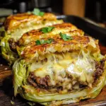 Oven-Baked Cabbage Burgers