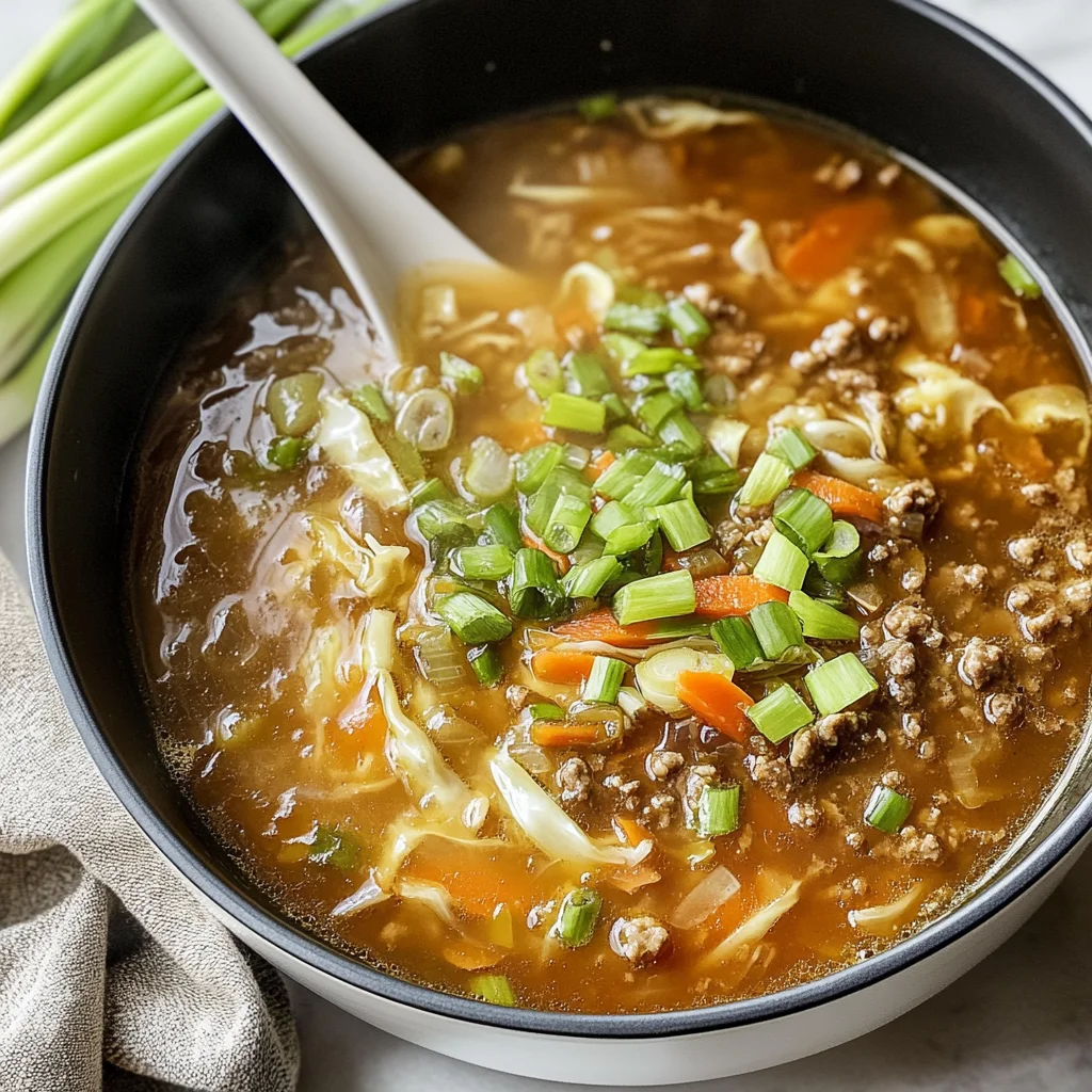 Paleo Egg Roll Soup (Whole30, AIP)