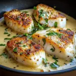 Pan-Seared Cod with Garlic Cream Sauce: An Amazing Ultimate Recipe