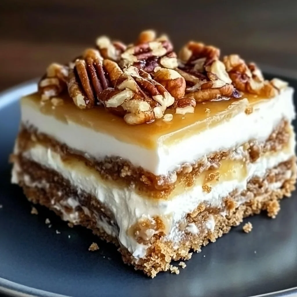 Pecan Pie Lasagna – A No-Bake Dream Dessert