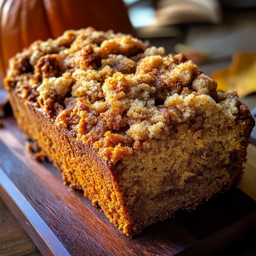 Pumpkin Streusel Bread – Moist, Spiced, and Perfectly Crumbly