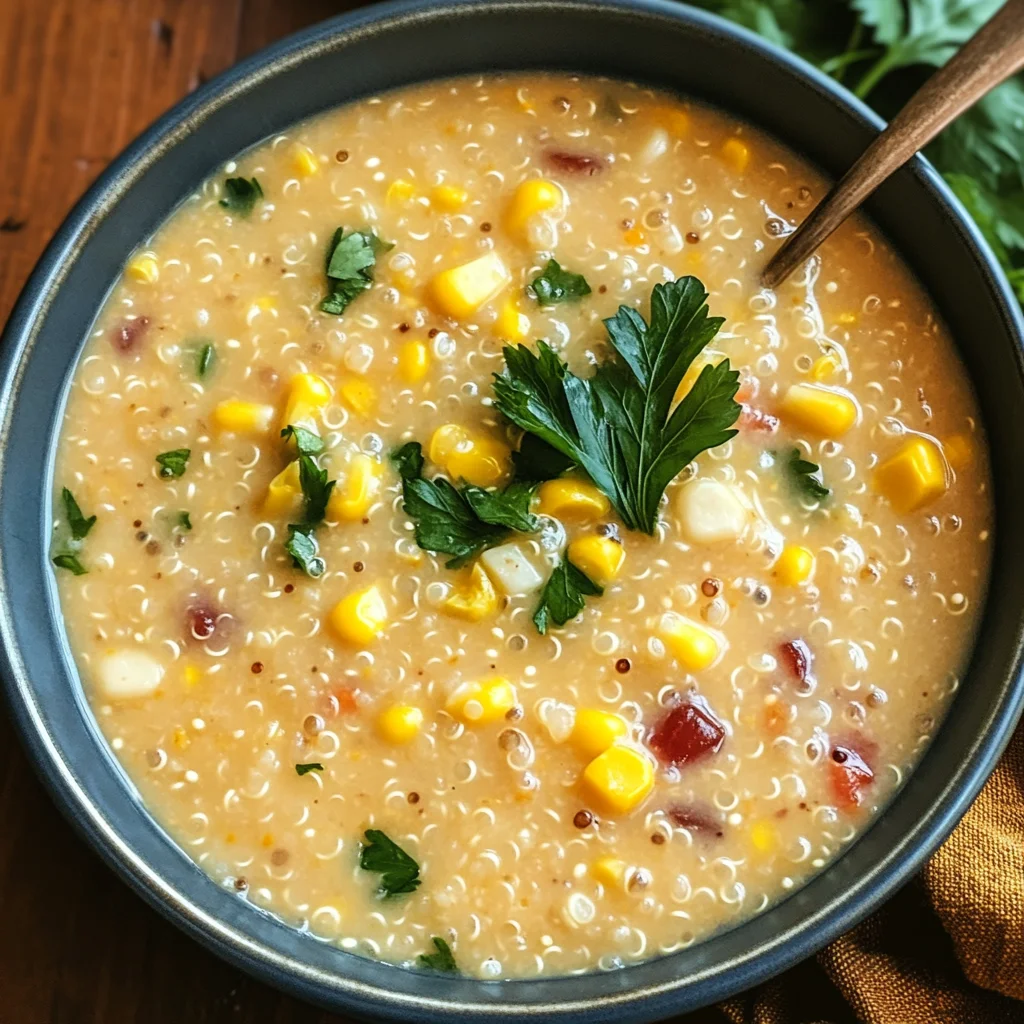 Quinoa Corn Chowder