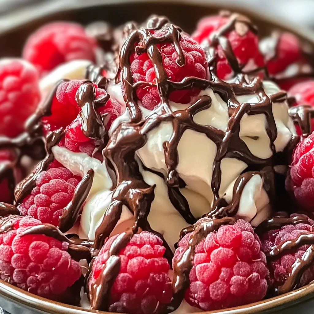 Raspberry Yogurt Clusters